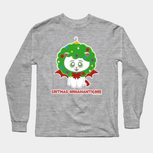 Critmas Ornamanticore // D20 // Christmas Long Sleeve T-Shirt